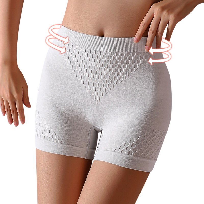 Seamless Slimming Cotton High Waist Panties -  