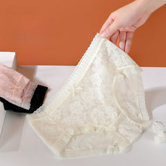 Japanese Lace Sweet, Comfortable and Breathable Briefs