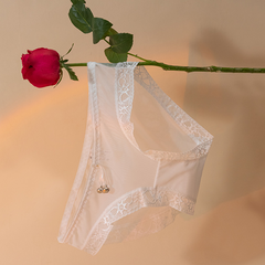 Breathable Skin-friendly Hollow Lace Mesh Panties