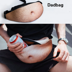 Dadbag Creative Potbelly Fanny Pack / Fake Belly Bag