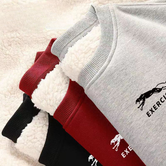 Men's Fleece Cold-proof Winter Warm Sweatshirt