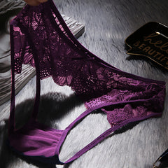 Sexy Lace Large Size Breathable Transparent Sexy Panties