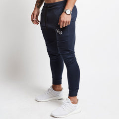 Men's Running Fitness Cotton Straight Stretch Sports Pants