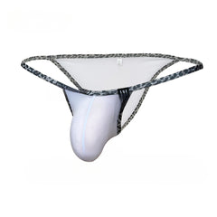 Men's Ice Silk Leopard Briefs