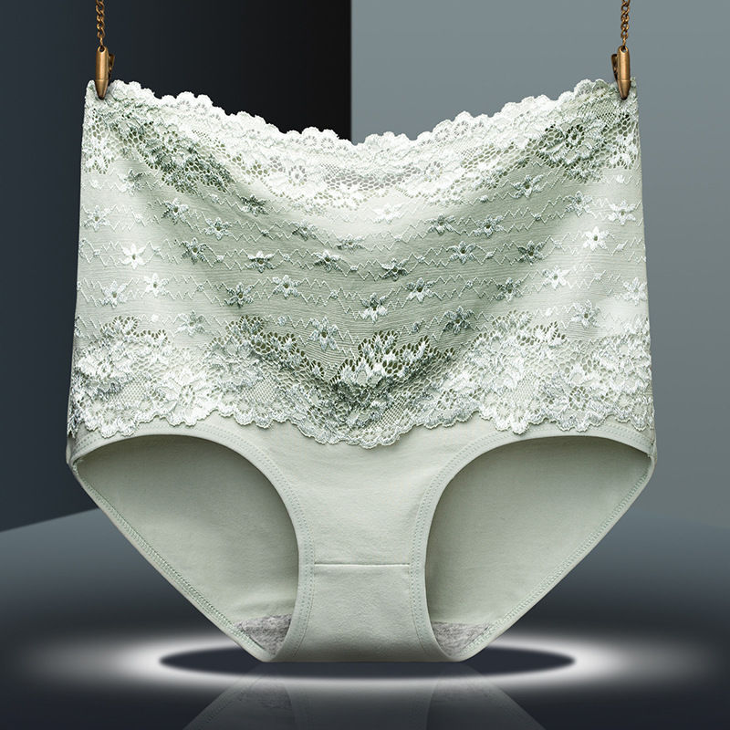High-waist lace sexy panties