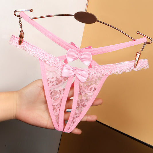 Lace Hollow Low Waist Breathable Sexy Thong