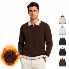 Business Long Sleeve Polo Knit