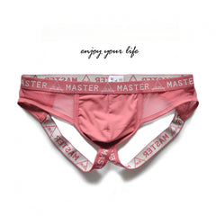 Men's Low Waist Sexy Breathable Mesh Thong