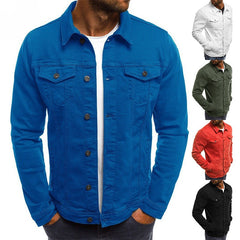 Men's Slim Workwear Denim Jacket