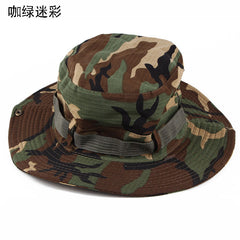 Men's Fisherman Hat Foldable Sunshade Cloth Cap Casual Outdoor Camping Hat