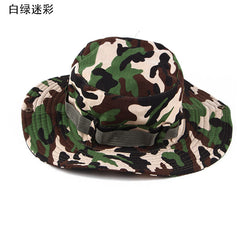 Men's Fisherman Hat Foldable Sunshade Cloth Cap Casual Outdoor Camping Hat