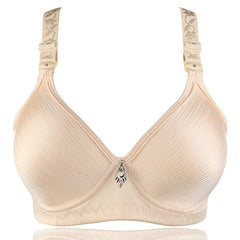 Brushed Cotton Push Up Comfortable Wireless Bras