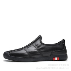 Men's Breathable and Comfortable Casual Leather Shoes