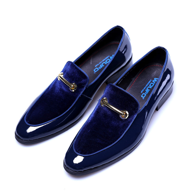 2023 New High Mercerized Patent Leather Casual Leather Shoes