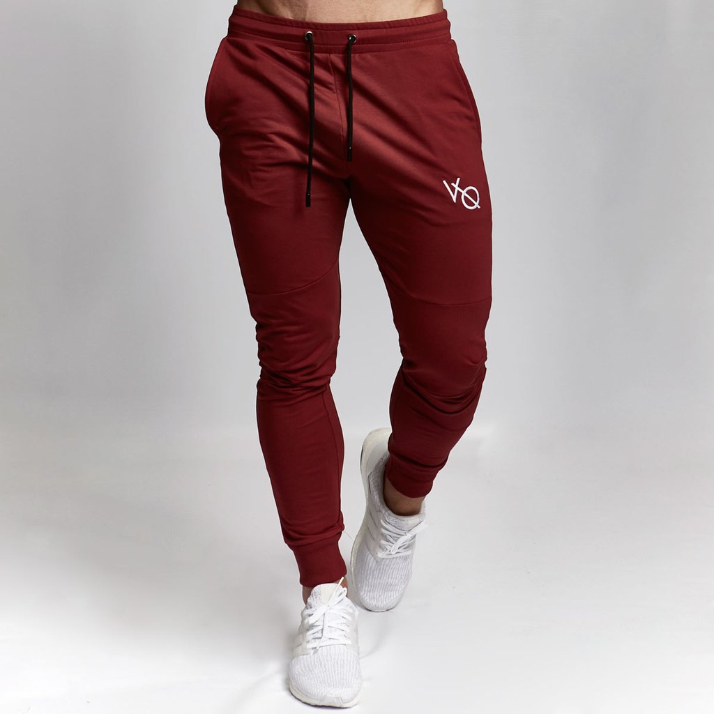 Men's Running Fitness Cotton Straight Stretch Sports Pants