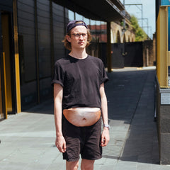 Dadbag Creative Potbelly Fanny Pack / Fake Belly Bag