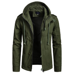 Men's Hooded Cotton Jacket