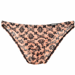 Low waist sexy see-through sexy thong