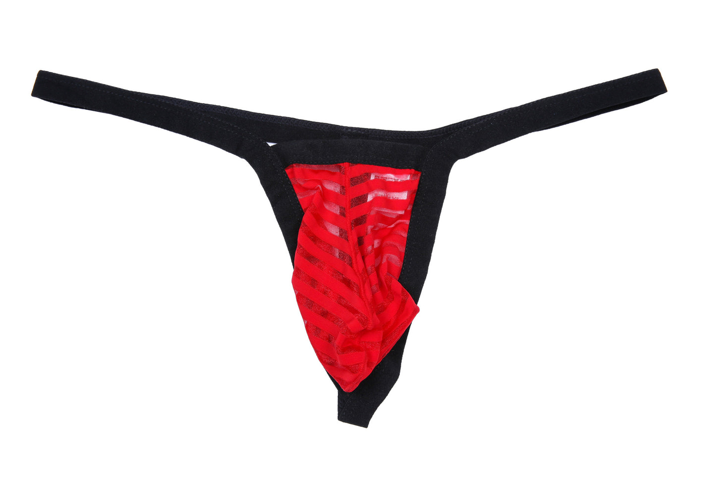 Men's Sexy Breathable Low Waist Mesh Thong