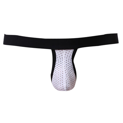 Mesh breathable sexy ice silk thong