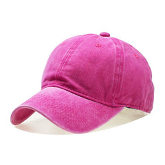 Men's Pure Cotton Patchwork Baseball Cap