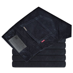 Men's Slim Corduroy Casual Pants