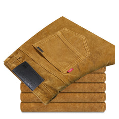 Men's Slim Corduroy Casual Pants
