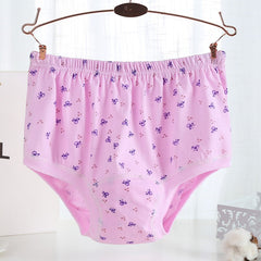 Women's Pure Cotton High Waist Printed Panties