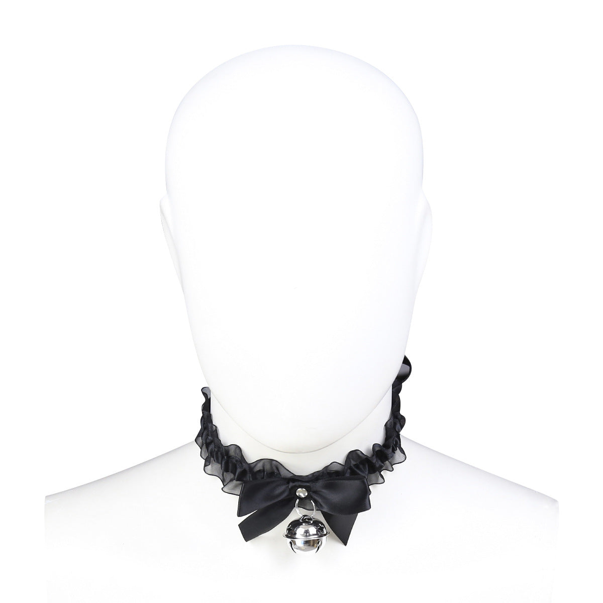 Adult SM Sexy Bondage Neck Collar Collar Bell