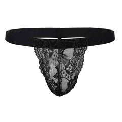 New men's lace transparent underwear
