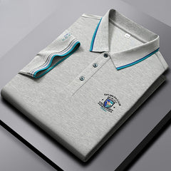 Boutique men's thin polo shirt