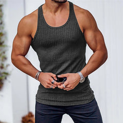 Summer Knitted Fitness Sports Slim Vest