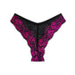 Lace Color Matching Silky Skin-friendly and Comfortable Low Waist Panties