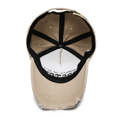New personalized letter denim baseball cap