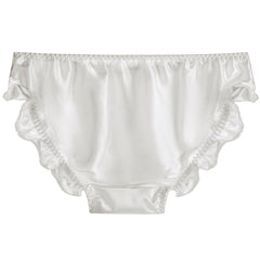 Silk Sexy Ruffle Panties