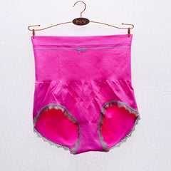 Cotton Elastic High Waist Comfortable Breathable Panties