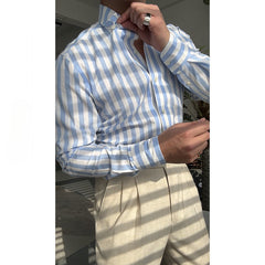 Men's Casual Striped Shirt