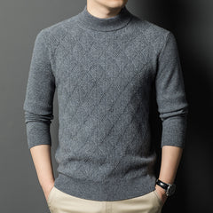Men's Turtleneck Trendy Casual Warm Sweater