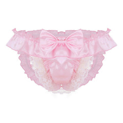 Men's Lace Satin Sexy Panties