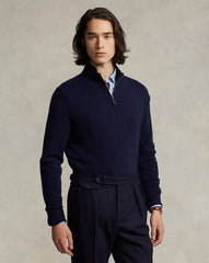 Men's Business Casual Lapel Knit Sweater