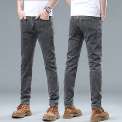 Men's Slim Straight Casual Versatile Jeans