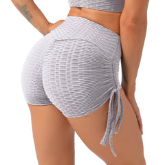 Bow Jacquard Sexy Butt Shorts