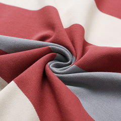 Cotton thin striped polo shirt