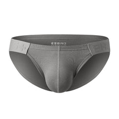 Men's Low Waist Ribbed Sweat-absorbent Comfortable Sexy Briefs