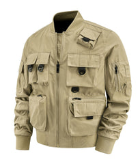 Men's Outdoor Leisure Multi-pocket Flight Jacket