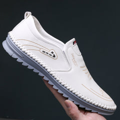 Trendy new soft-soled versatile casual leather shoes