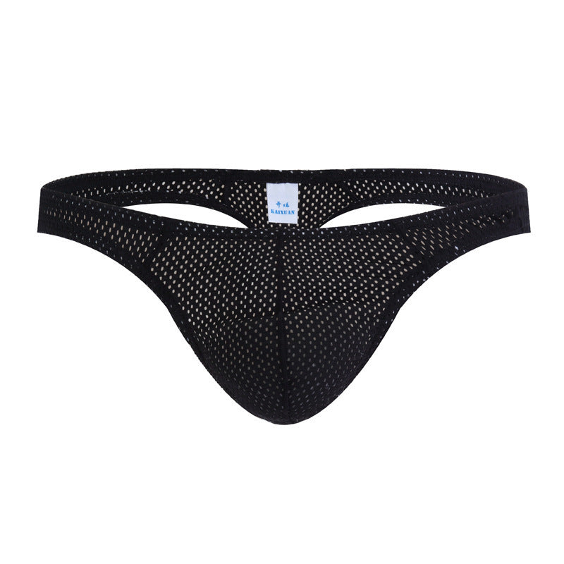 Mesh high elastic ice mesh sexy Panties