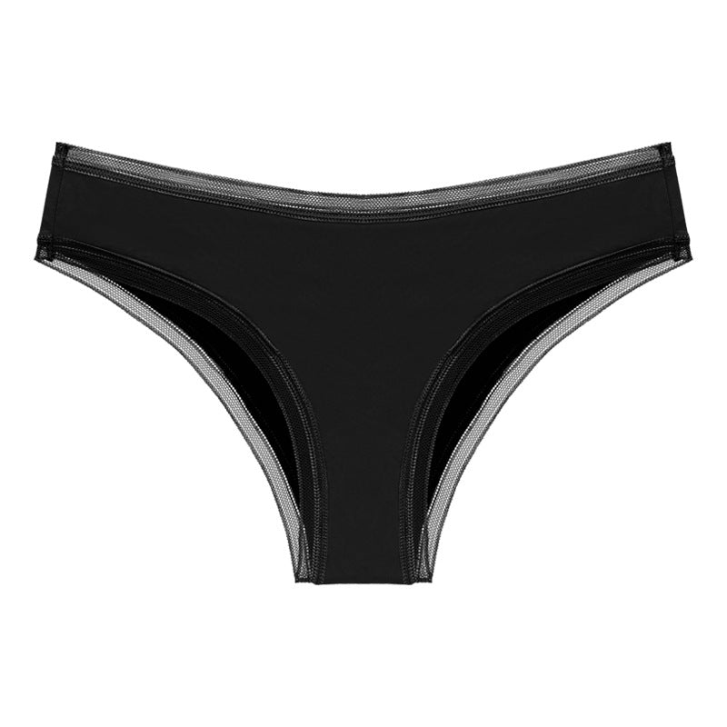 Solid color sexy lace leak-proof sanitary Panties