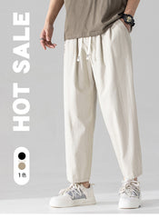 2024 Men's New Loose Straight Casual Trousers
