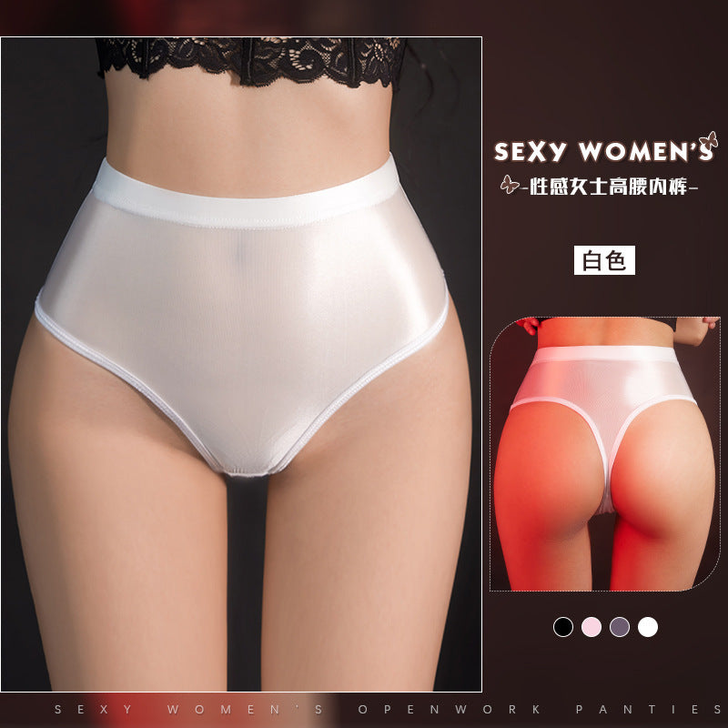 High Elastic Transparent Sexy Fashion High Waist Sexy Panties
